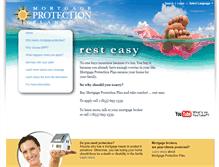 Tablet Screenshot of mortgageprotectionplan.ca